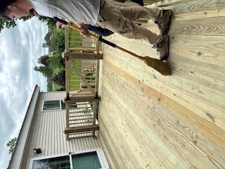 Troyer's Contracting team at work