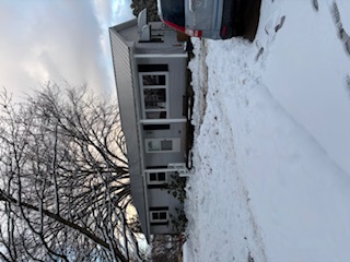 Corrugated metal roof installation