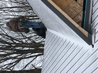 Trim and edge detail work